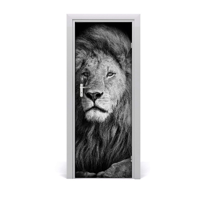 Sticker de porte Lion