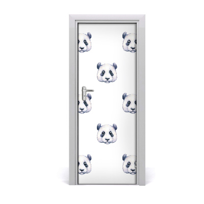 Décoration porte Pandas