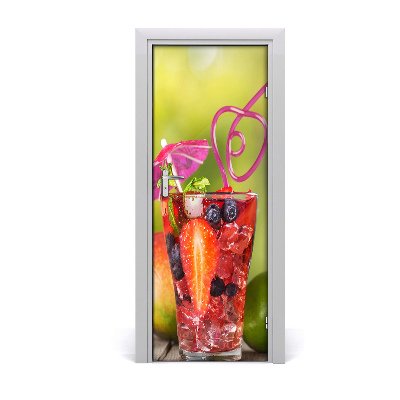 Sticker porte Smoothie aux fruits