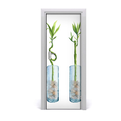 Sticker porte Bambou