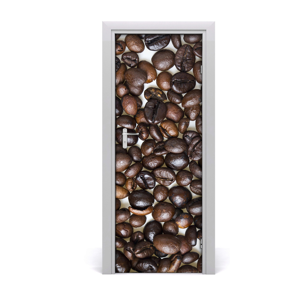 Papier peint porte Grains de café