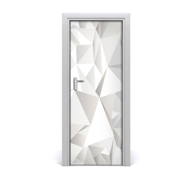 Papier peint porte Fond blanc abstrait