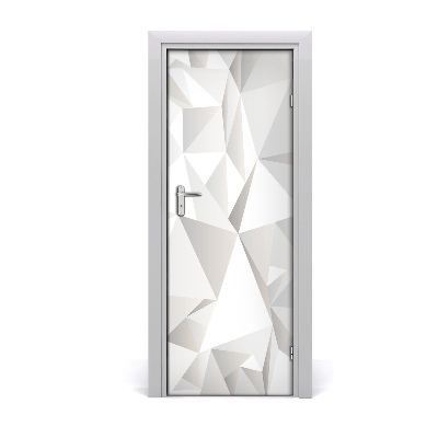 Papier peint porte Fond blanc abstrait