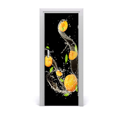 Sticker porte Oranges dans l'eau