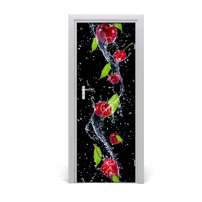 Autocollant porte Eau de cerises