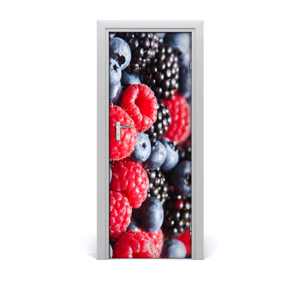 Décoration porte intérieur Fruits des bois