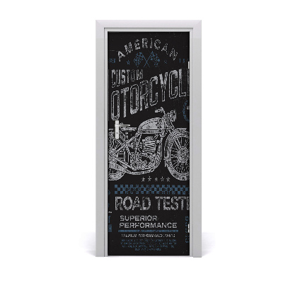 Décoration porte Moto