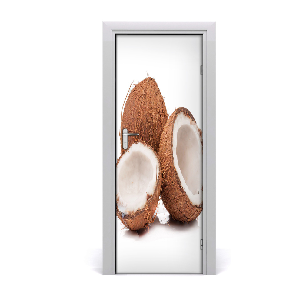 Décoration porte Noix de coco