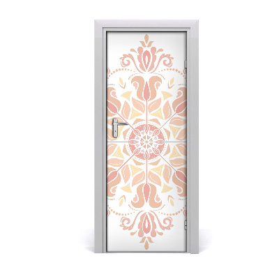Sticker porte Motif oriental