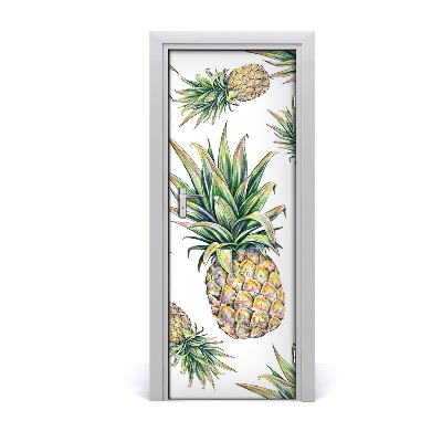 Décoration porte intérieur Ananas