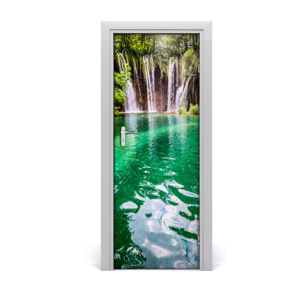 Sticker de porte Lac Plitvice