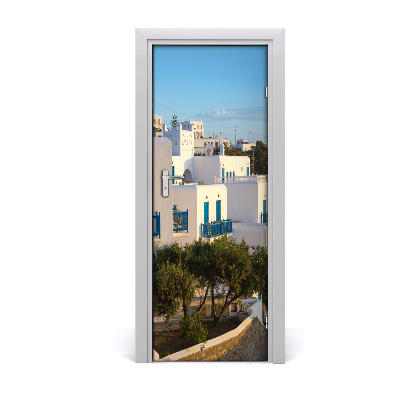 Autocollant porte Mykonos Grèce