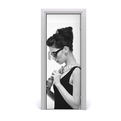 Papier peint porte Audrey Hepburn