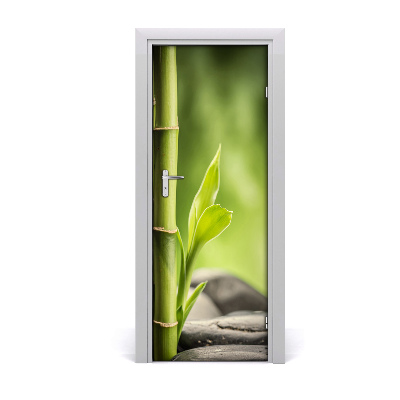Sticker porte Bambou