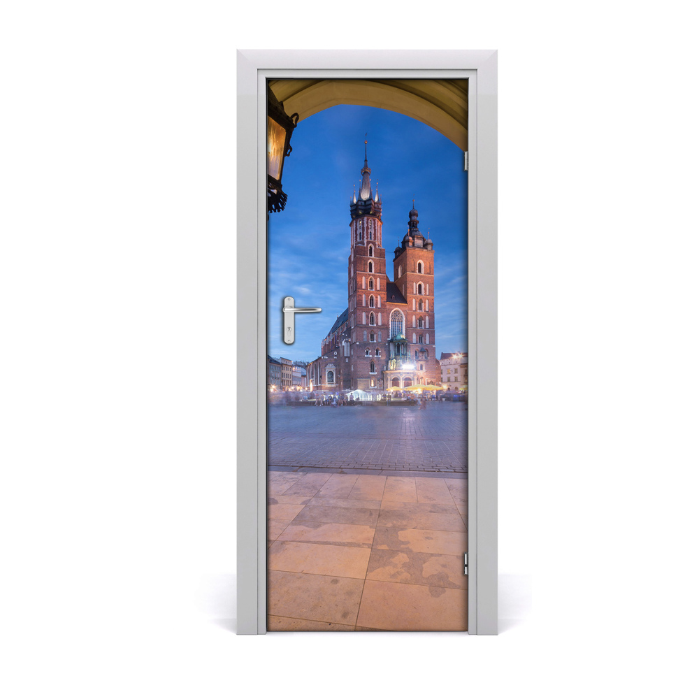 Sticker porte Cracovie Pologne vue