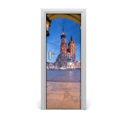 Sticker porte Cracovie Pologne vue