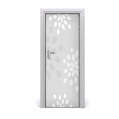 Papier peint porte Motif floral