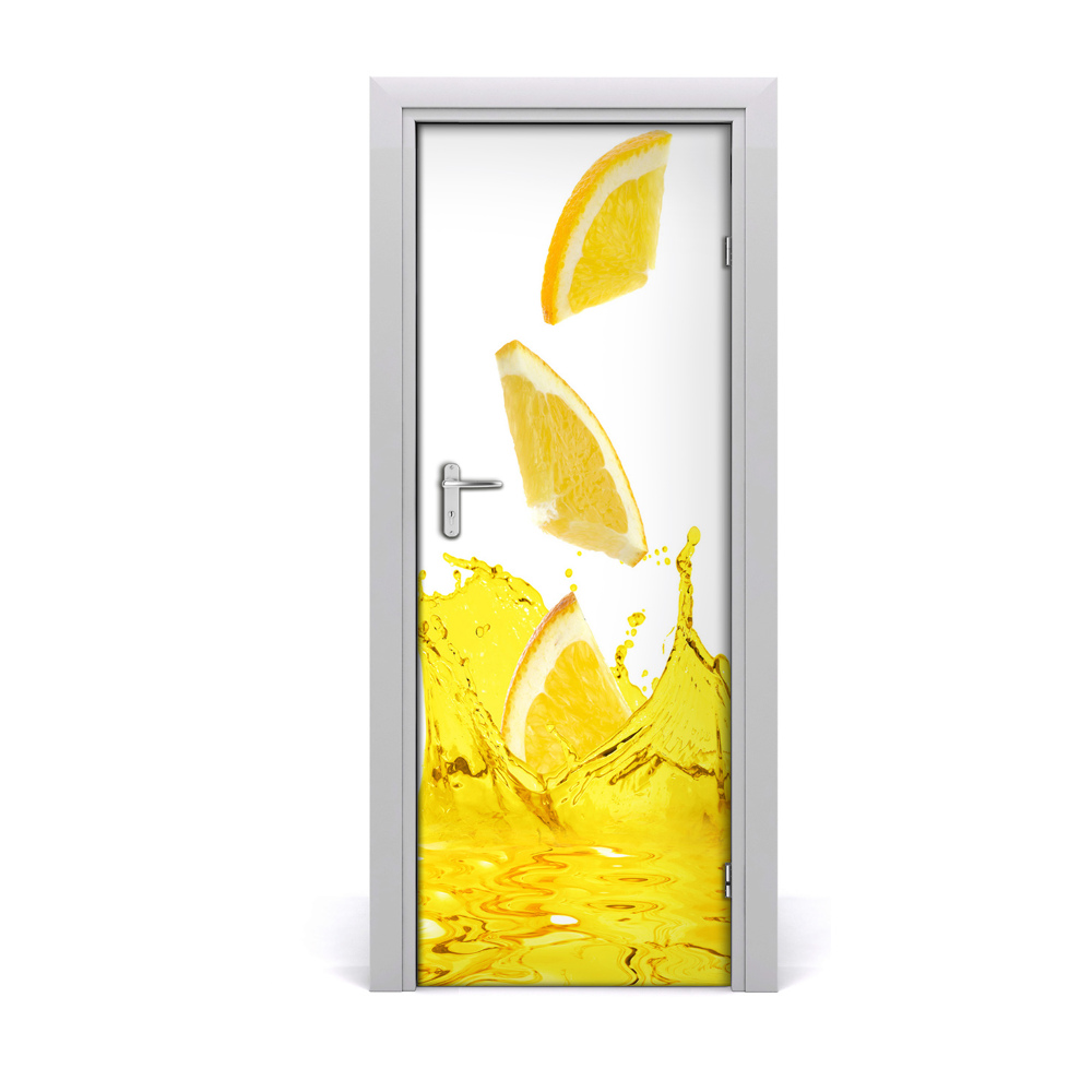 Sticker de porte Jus de citron