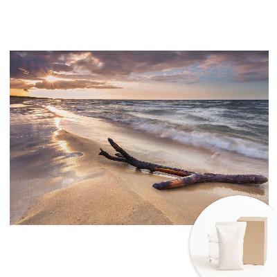 Papier peint photo grand format Coucher de soleil sur la mer