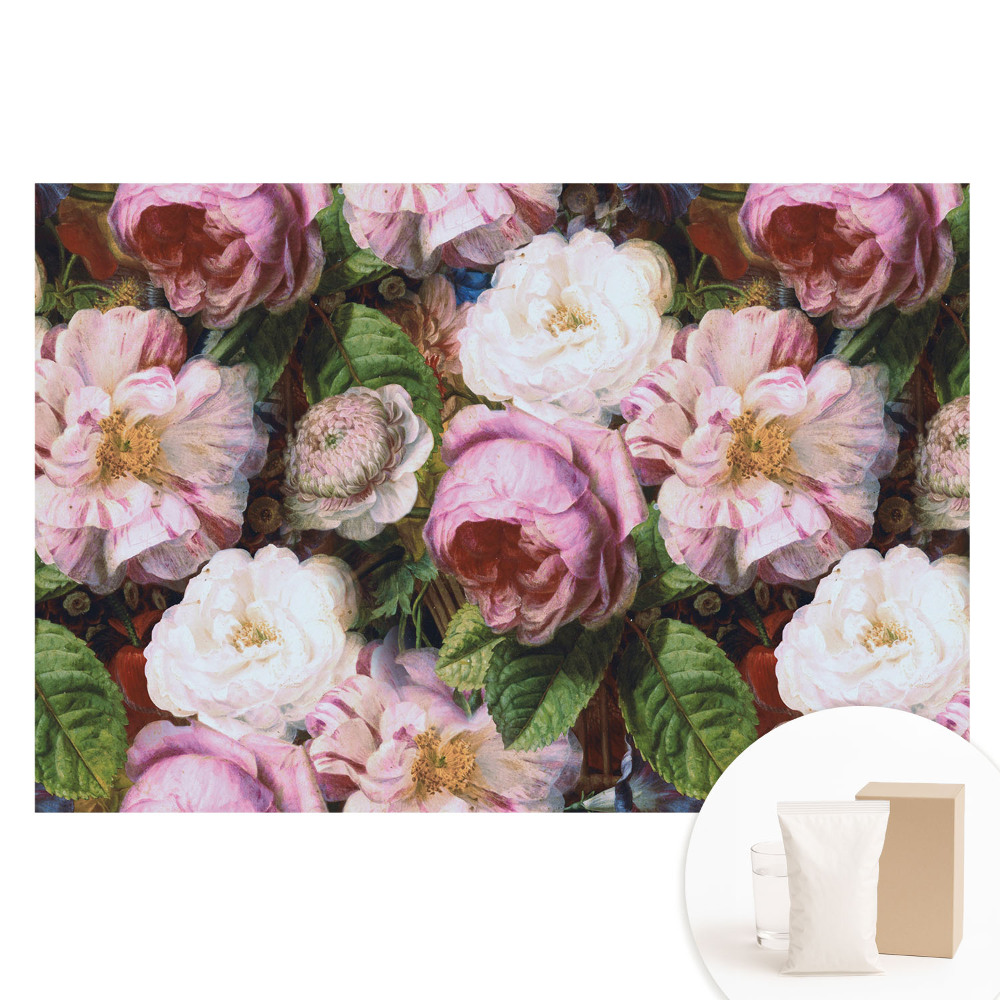 Papier peint photo sur tissu non tissé Fleurs dans un style classique
