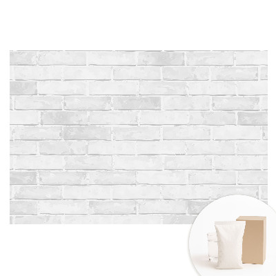 Papier peint intissé photo motif mur de briques contemporain