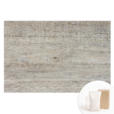 Papier peint panoramique intissé effet bois naturel