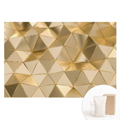 Papier peint intissé à motif de triangles géométriques au design moderne