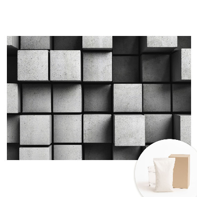 Papier peint photo grand format pour le mur Cubes spatiaux tridimensionnels
