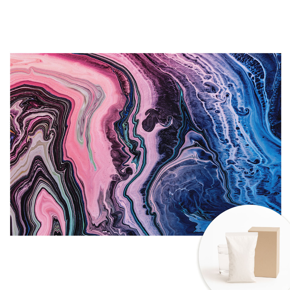 Papier peint intissé énergie de couleur abstraite