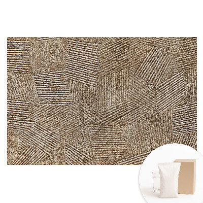 Papier peint photographique sur tissu non tissé Harmonie des lignes de motifs géométriques