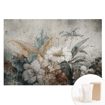 Papier peint photographique sur tissu non tissé arrangement floral rustique de rêve