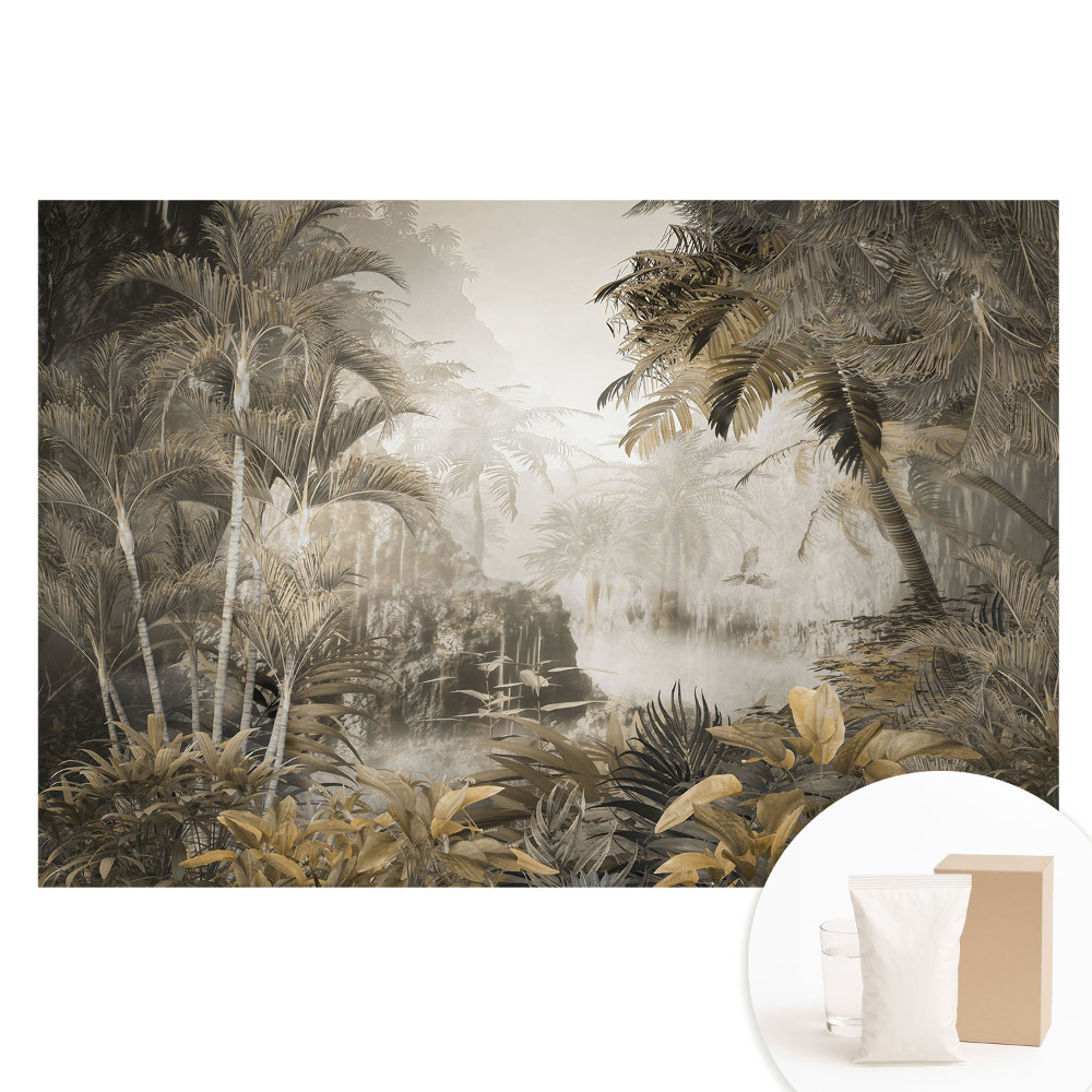 Papier peint panoramique intissé Harmonie tropicale