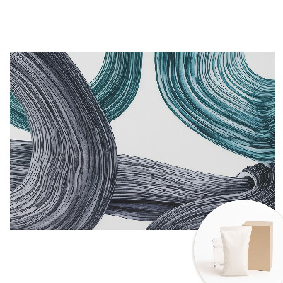 Papier peint photo grand format Composition abstraite de lignes spatiales