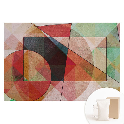 Papier peint photographique intissé Des formes géométriques colorées qui inspirent