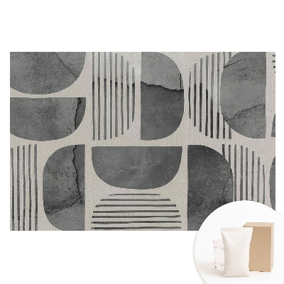 Papier peint photo imprimé sur tissu non tissé Motifs géométriques, formes minimalistes