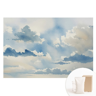 Papier peint photo imprimé sur tissu non tissé L'harmonie picturale des nuages