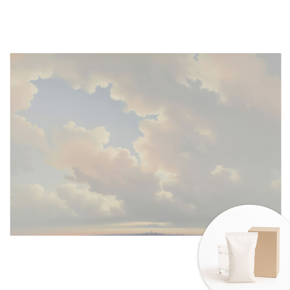 Papier peint photographique sur tissu non tissé Ciel décoratif avec des nuages
