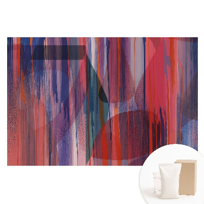 Papier peint photographique sur tissu non tissé rayures énergétiques abstraites colorées