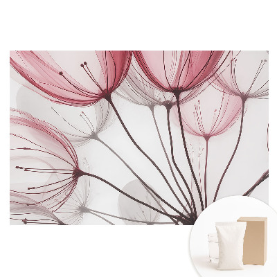 Papier peint photo sur tissu non tissé Fleurs éthérées, prairie élégante