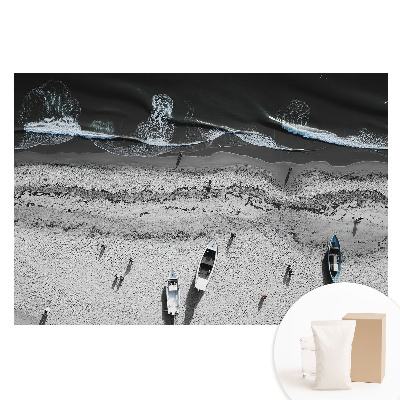 Papier peint panoramique intissé Plage et mer