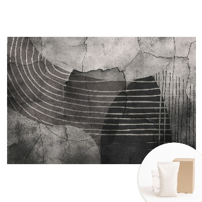 Papier peint photo sur tissu non tissé Motif géométrique abstrait moderne