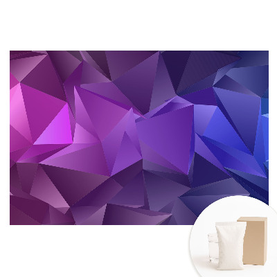 Papier peint intissé à motifs géométriques colorés