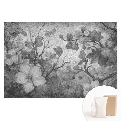 Papier peint panoramique intissé motif floral classique et élégant