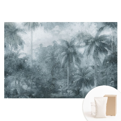 Papier peint panoramique intissé style jungle classique