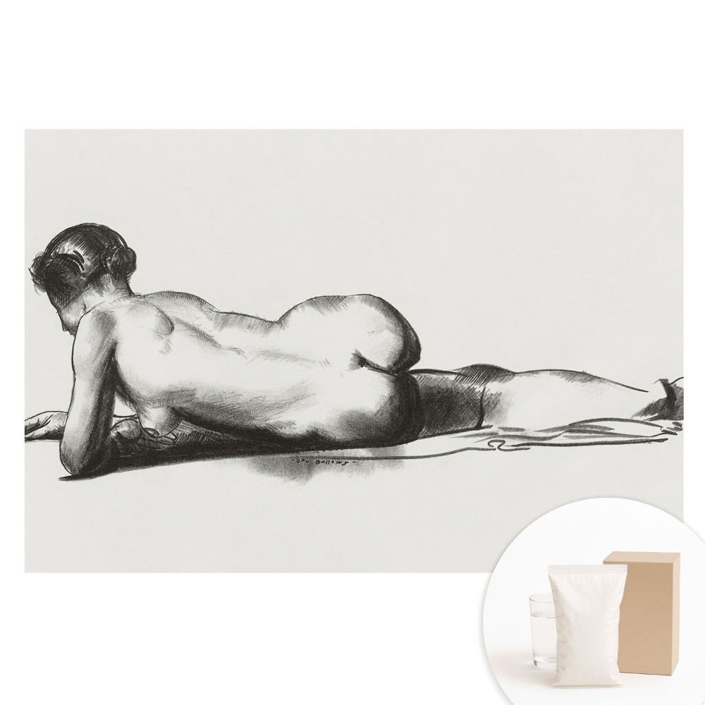 Papier peint photo sur intissé L'élégance classique d'une silhouette féminine
