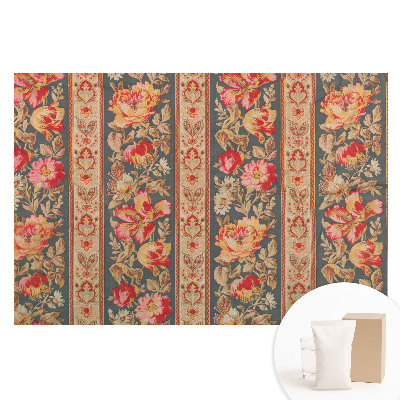 Papier peint intissé imprimé Fleurs et feuilles style classique