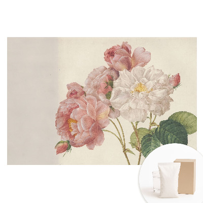 Papier peint photo sur tissu non tissé Bouquet classique de roses