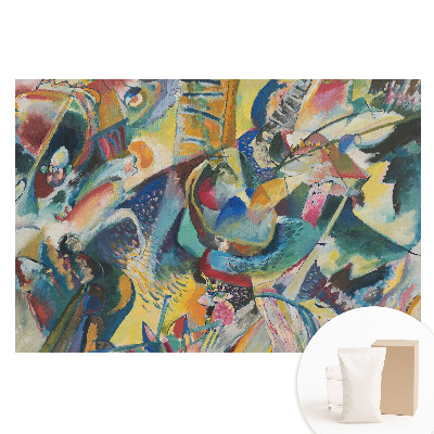 Papier peint photo grand format pour le mur Chaos abstrait de couleurs