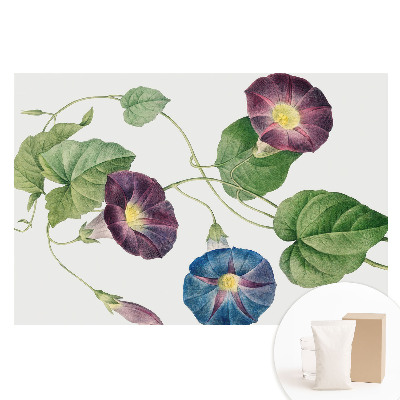 Papier peint intissé à motifs floraux et botaniques délicats