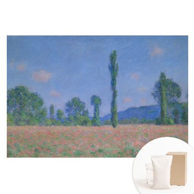 Papier peint intissé paysage impressionniste aux peupliers